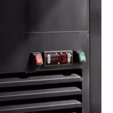 Vetrina Refrigerata Verticale 4 Lati Vetro – Panoramica Professionale Gerda - 440l - 675mm - Doppio vetro - vetro dritto - con 5 ripiani - LED interni - 4 lati vetro - Nero