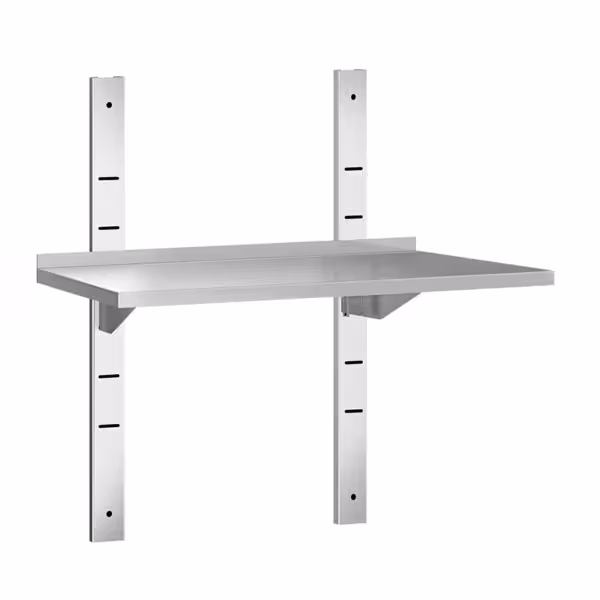 RVS wandplank PREMIUM - 600x300mm