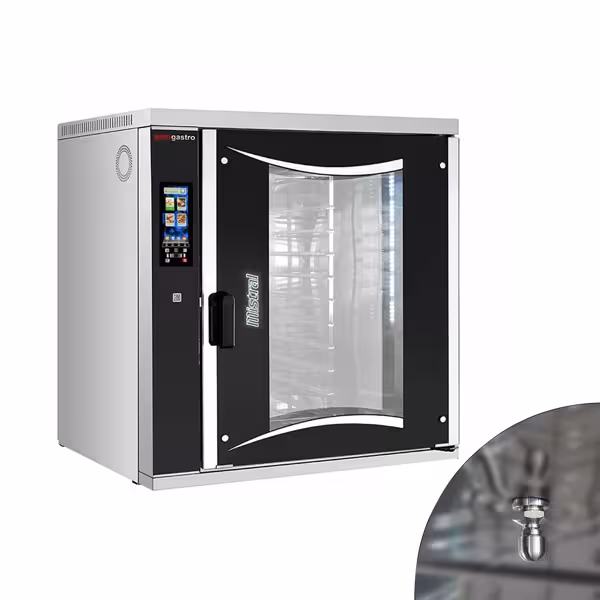 Forno de convecção eléctrico - de Toque - 10x EN 600 x 400 cm