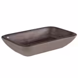 (20 Stück) Schale - OAK - Melamin - 0,1 Liter - 115x70mm - Braun