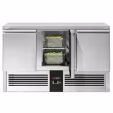 Koelwerkbank PREMIUM - 1368x700mm - inhoud 368 liter - met 3 deuren