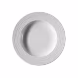 (12 pz) SEA WAVE - Piatto fondo - Porcellana - Ø230mm - Bianco