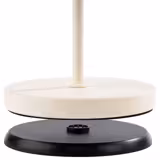 LED Table Lamp - MERLE MINI - Rechargeable - Cordless - 3-step dimmable - Ø110mm - Whisper White - with Charging Dock