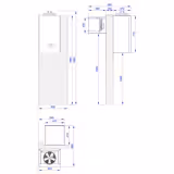 Kühlzelle - 1800x2100mm - 5,88m³ - inkl. Kühlaggregat