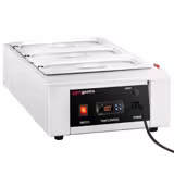 Fundidor de chocolate - 3x 1/3 GN - 1,5 kW - incl. 3 tapas y 3 recipientes GN 1/3