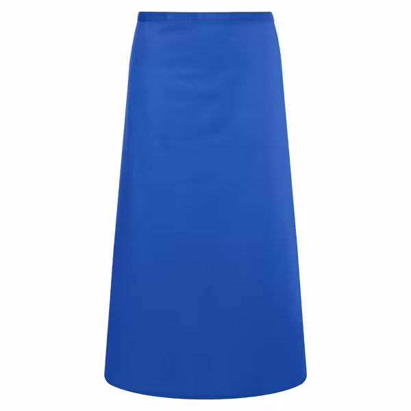 KARLOWSKY | Basic Bistro Waist Apron – Blue - 100×75 cm - 65% Polyester / 35% Cotton