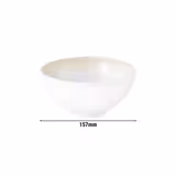 (4 pieces) SELTMANN WEIDEN | Porcelain Round Bowl Ø 155 mm – Sand Beige - Glossy - Blues