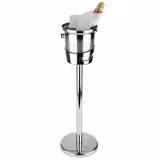 Wine Bucket Stand - Stainless Steel - Ø175mm - Height:730mm