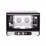 Électrique Four à convection avec injection d’eau - Commandes mécaniques - 1 chambres de cuisson - 4 niveaux GN 1/1 ou 600x400mm - Acier inoxydable