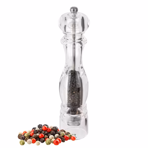 (3 pieces) PEUGEOT | NANCY - Pepper Mill - Acrylic - Height: 300mm
