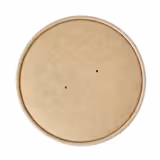 (300 pieces) Cardboard membrane lid - Ø 150mm - Brown
