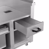 Elemento neutro per griglia a carbone- /gas BERLIN - 960 mm - Acciaio inox