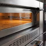 Plinska peć za pizzu - 1400x950 mm - 6 x 30 cm - za Ø 30 cm pizzu - do 400 °C - Zaslon osjetljiv na dodir (touch)