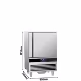 Snelkoeler/snelvriezer PREMIUM - 7x GN 1/1 of EN 600x400