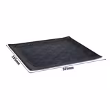 (6 pz) Vassoio GN - DARK WAVE - Melamina - GN 1/2 - Altezza: 20mm - Nero