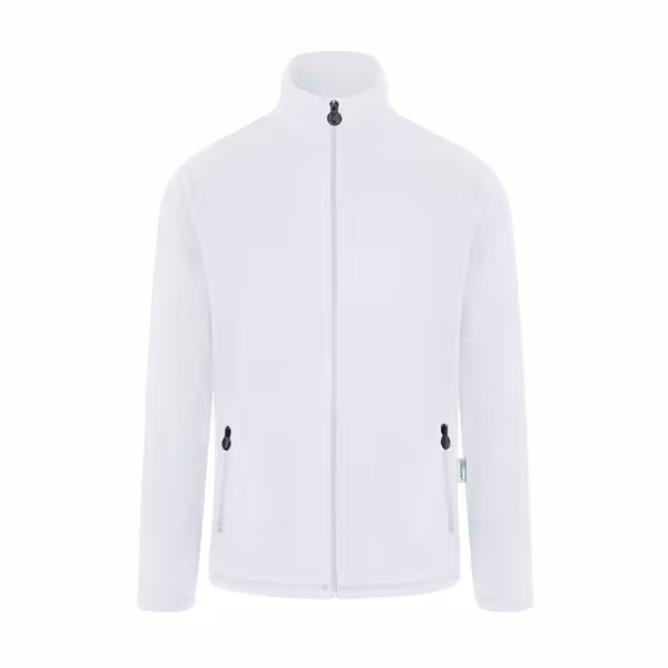 KARLOWSKY | Heren Werkkleding Fleece Jas Warm-Up - Wit - maat: XXL