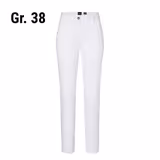 KARLOWSKY | Damen 5-Pocket-Hose - Weiß - Größe: 38