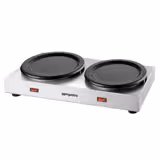 Plaque chauffante - 120 watts - pour 2 cafetières ou théières Ø 174 mm chacune