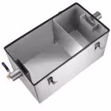 Separatore di grasso - 132L - in acciaio inox