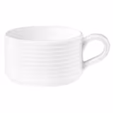 (6 pcs) SELTMANN WEIDEN | BLUES Series Espresso Cups – Porcelain, White – 90 ml