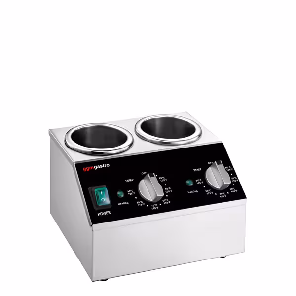 Sausverwarmer - 400W - voor 2 knijpflessen - incl. flessen
