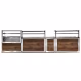 Banco gastronomia professionale Service Line - 1000x880mm - Ventilata - 1100 L - Colore Marrone - piano di lavoro in granito
