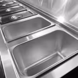 Commercial spice overshelf - 8 x GN 1/4 