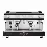 WEGA | Pegaso Plus – Machine à expresso à porte-filtre – 2 groupes – 3,7 kW – avec mousseurs à lait & eau chaude – Noir