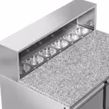 Saladette ECO - 903mm - 4 Schubladen - mit Edelstahlaufsatz für 5x GN 1/6