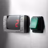 Armadio per pasticceria/panetteria EN 600x800 in acciaio inox ECO - EN 600x800 - 612L - fino a +8°C - con 1 porta - professionale; ventilato; LED; Guide in acciaio inossidabile - Nero