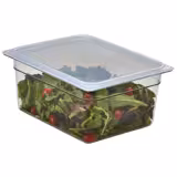 (6 pieces) CAMBRO | SafeTrak – Polypropylene – Lid – GN 1/2 – Translucent
