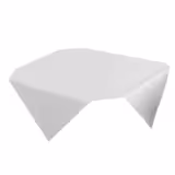(50 pcs) Damask Square Tablecloth Porto Diamond - 100x100cm - White