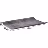 (6 stuks) GN-dienblad - ELEMENT - Melamine - GN 1/1 - hoogte: 35mm - Grijs - geschikt voor vaatwasser