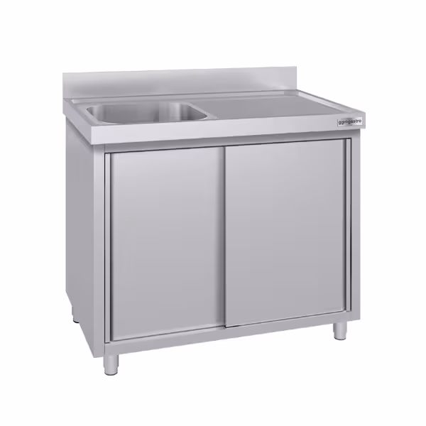 Spülschrank ECO - 1200x700mm - mit 1 Becken links