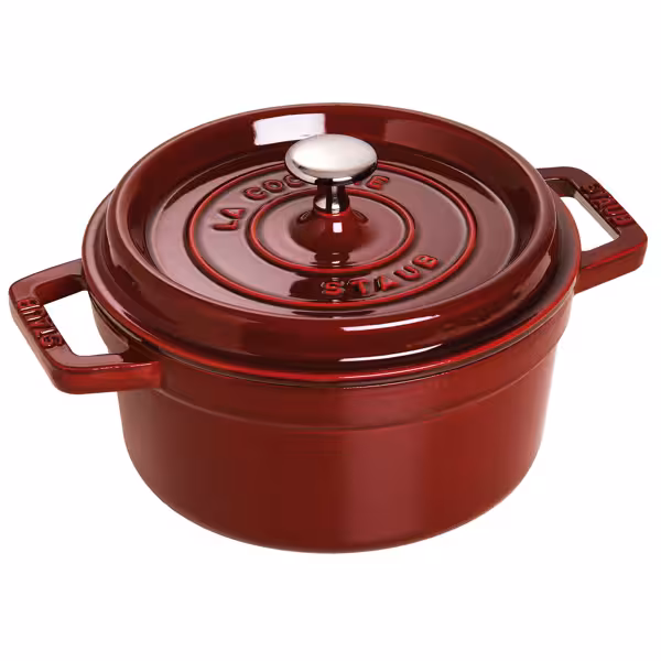 STAUB | LA COCOTTE - Kookpot - Ø 180mm - Gietijzer - Grenadine rood