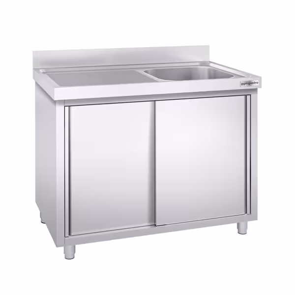 Spülschrank PREMIUM - 1400x700mm - mit 1 Becken rechts