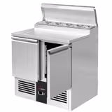 Saladette Mini PREMIUM - 900x700mm - 2-deurs - voor 5x GN 1/6