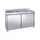 Mosogatószekrény 1,6 m - 2 lavór jobbról H 40 x S 40 x M 25 cm