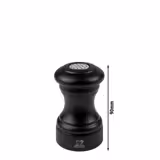 (6 stuks) PEUGEOT | BISTRO - Zoutvaatje - Hout - Zwart mat - Hoogte: 90mm