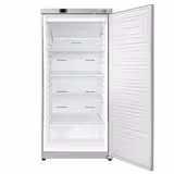 Voorraad Vrieskast RVS ECO - 400l - met 1‑deurs dichte deur & 5 roosters - binnenzijde kunststof