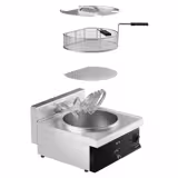 Commercial Countertop Electric Fish Fryer - 25 litres - 14kW - Manual