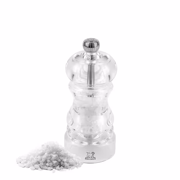 (6 pieces) PEUGEOT | NANCY - Salt mill - acrylic - Height: 120mm