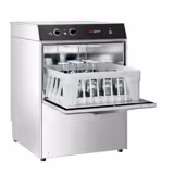 Double-skinned Compact Glasswasher - Manual - 2.77kW - with Rinse Aid Pump