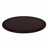 (12 pcs) Pizza Plate - Polyethylene - Ø400mm - Brown