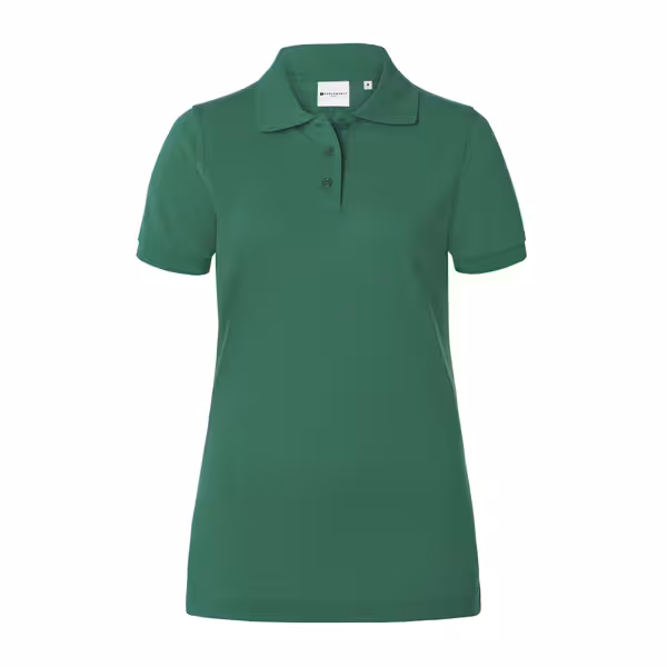 KARLOWSKY | Ladies Workwear Polo Shirt Basic – Forest Green - 3XL - 100% Cotton - 60°C Wash