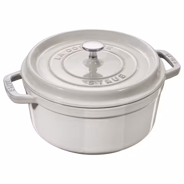 STAUB | LA COCOTTE - Kookpot - Ø 180mm - Gietijzer - Witte truffel