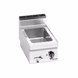 Bagnomaria elettrico da banco - 1,2 kW - 1x GN 1/1 - con rubinetto di scarico