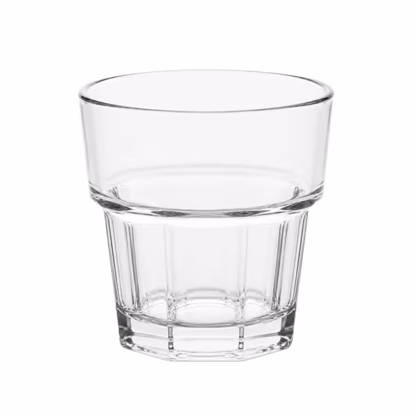 (50 pcs) Polycarbonate Drinking Glass - Clear - 200 ml