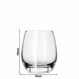 (6 sztuk) Szklanki uniwersalne – ESPRIT – 330 ml – przezroczyste