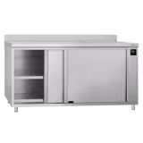 Commercial Hot Cupboard ECO - 2000 x 600 mm - with raised edge and sliding doors - digital